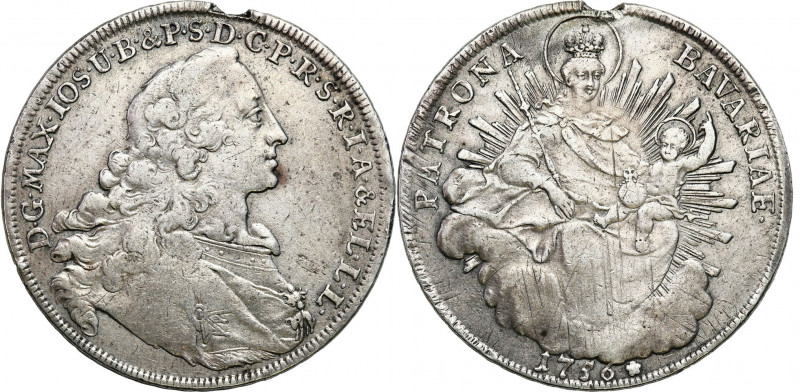 Germany
Germany, Bavaria - Maximilian III Joseph (1745-1777). Thaler 1756, Muni...