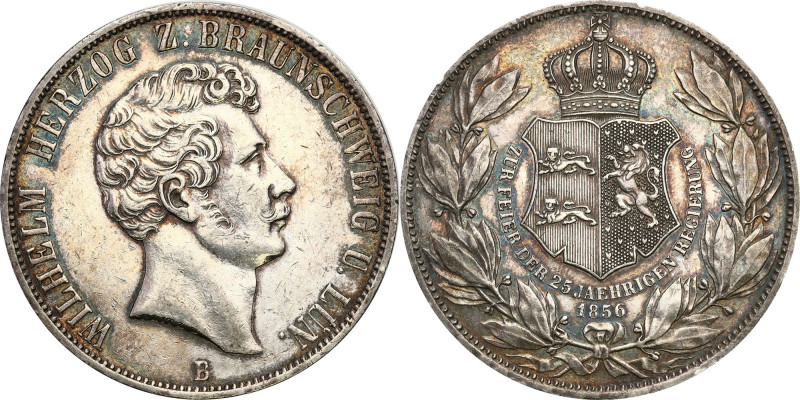 Germany
Germany, Brunswick-Lneburg. William (1831-1884). Double Thaler 1856, B ...