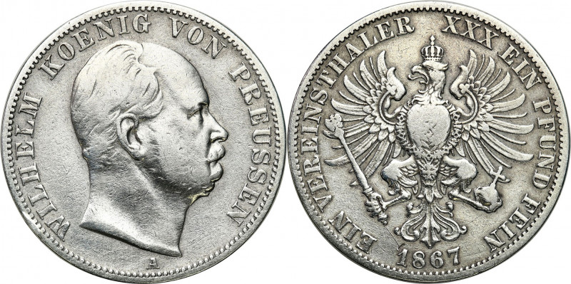 Germany
Germany, Saxony. John V (1854-1873). Thaler 1867 B, Dresden 

Obiegow...