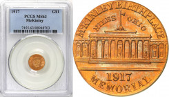 USA (United States of America)
USA, Dollar $ 1 1917 Mc Kinley, Philadelphia PCGS MS63, BEAUTIFUL 

Wspaniale zachowany egzemplarz, intensywny połys...