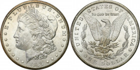 USA (United States of America)
US Dollar $ 1 1884 CC Carson City - BEAUTIFUL 

Bardzo rzadka mennica CC Carson City.Piękny egzemplarz, intensywny p...