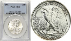 USA (United States of America)
USA. 1/2 dollar (50 cents) 1936 Liberty PCGS MS66 - BEAUTIFUL 

Wspaniale zachowany egzemplarz, intensywny połysk me...