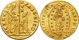 Italy
Italy, Venice, Pascale Cicogna (1585-1595). Sequin (zecchino) undated 

Przyzwoicie zachowana moneta&nbsp;Friedberg 1270

Details: 3,47 g A...