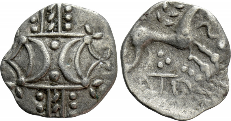 WESTERN EUROPE. Britain. Iceni. Anted. Unit (Circa AD 1-25). 

Obv: Two oppose...