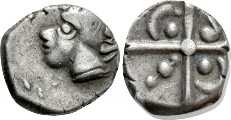 WESTERN EUROPE. Gaul. Volcae Tectosages. Drachm (2nd-1st centuries BC). 

Obv:...