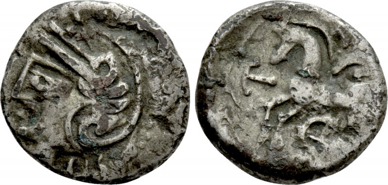 WESTERN EUROPE. Central Gaul. Lingones. Quinarius (1st century BC). "Kaletedou" ...