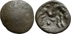 WESTERN EUROPE. Northeast Gaul. Ambiani. Uninscribed Fourrèe Stater (Circa 60-30 BC)