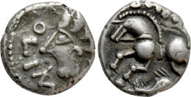 WESTERN EUROPE. Northeast Gaul. Leuci. Quinarius (1st century BC)