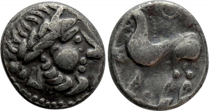 EASTERN EUROPE. Imitations of Philip II of Macedon (2nd-1st centuries BC). Drach...