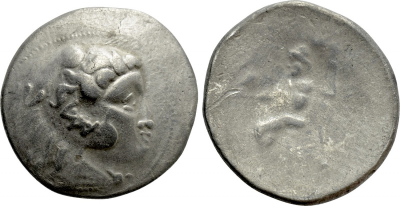 EASTERN EUROPE. Imitations of Philip III of Macedon. Tetradrachm (2nd century BC...