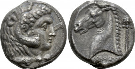 SICILY. Entella. Punic issues (Circa 300-289 BC). Tetradrachm