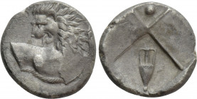 THRACE. Chersonesos. Hemidrachm (Circa 386-338 BC)