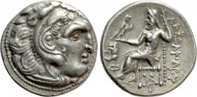 KINGS OF THRACE (Macedonian). Lysimachos (305-281 BC). Drachm. Kolophon. In the name of Alexander III of Macedon