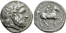 KINGS OF MACEDON. Philip II (359-336 BC). Tetradrachm. Amphipolis