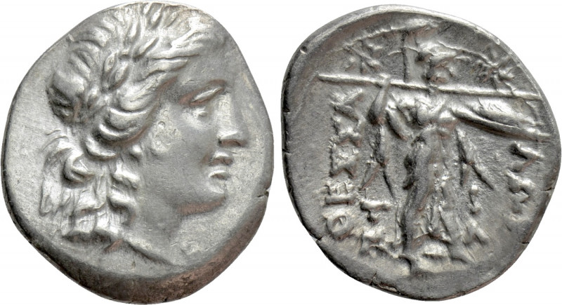 THESSALY. Thessalian League. Drachm (Mid-late 2nd century BC). Tima–, magistrate...