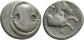 BOEOTIA. Tanagra. Obol (Early-mid 4th century BC)