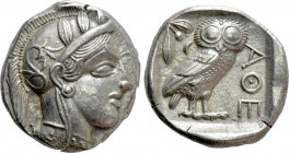 ATTICA. Athens. Tetradrachm (Circa 454-404 BC)
