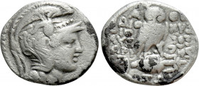 ATTICA. Athens. Drachm (151/0 BC). New Style Coinage. Dionys-, Dionys-, Ari-, magistrates