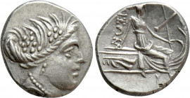 EUBOIA. Histiaia. Tetrobol (3rd-2nd centuries BC)