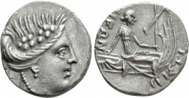 EUBOIA. Histiaia. Tetrobol (3rd-2nd centuries BC)