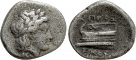 BITHYNIA. Kios. 1/4 Siglos or Trihemiobol (Circa 350-300 BC). Proxenos, magistrate
