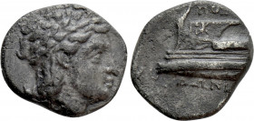 BITHYNIA. Kios. Half Siglos or Hemidrachm (Circa 350-300 BC). Poseidonios, magistrate