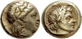 LESBOS. Mytilene. EL Hekte (Circa 377-326 BC)