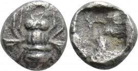 IONIA. Ephesos. Hemiobol (Circa 5th century BC)