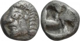 IONIA. Kolophon. Diobol (Circa 530/25-500 BC)