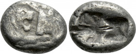 KINGS OF LYDIA. Kroisos (Circa 564/53-550/39 BC). 1/6 Stater. Sardes