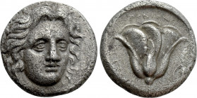 CARIA. Rhodes. Didrachm (Circa 305-275 BC)