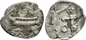 PHOENICIA. Sidon. Ba'alšillem (Sakton) II (Circa 401-366 BC). 1/16 Shekel