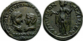 THRACE. Anchialus. Gordian III, with Tranquillina (238-244). Ae