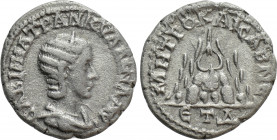 CAPPADOCIA. Caesarea. Tranquillina (Augusta, 241-244). Drachm. Dated RY 4 of Gordian III (AD 241)