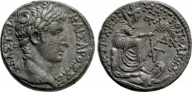 SELEUCIS & PIERIA. Antioch. Augustus (27 BC-14 AD). Tetradrachm. Dated year 36 of the Actian Era and year 54 of the Caesarean Era (AD 6)