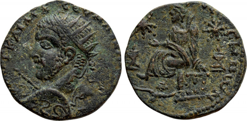 MESOPOTAMIA. Edessa. Severus Alexander (222-235). Ae. 

Obv: ΑΥΤ Κ Μ Α ϹЄΥ ΑΛЄ...