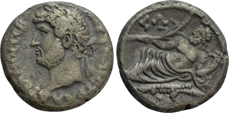 EGYPT. Alexandria. Hadrian (117-138). BI Tetradrachm. Dated RY 20 (AD 135/6). 
...