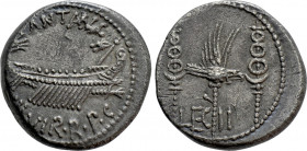 MARK ANTONY. Denarius (32-31 BC). Patrae(?). Legionary issue
