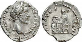 ANTONINUS PIUS (138-161). Denarius. Rome