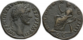 ANTONINUS PIUS (138-161). Sestertius. Rome