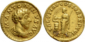 MARCUS AURELIUS (161-180). Gold Aureus. Rome