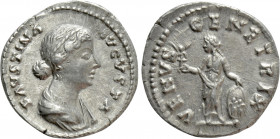 FAUSTINA II (Augusta, 147-175/6). Denarius. Rome