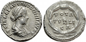 LUCILLA (Augusta, 164-182). Denarius. Rome