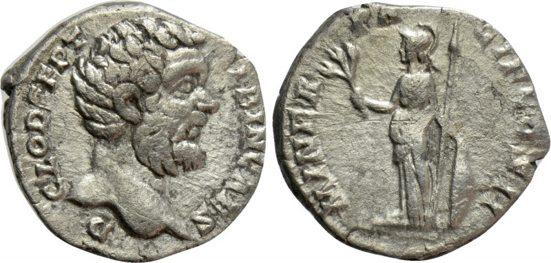 CLODIUS ALBINUS (Caesar, 193-195). Denarius. Rome. 

Obv: D CLOD SEPT ALBIN CA...