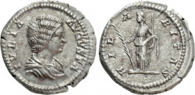 JULIA DOMNA (Augusta, 193-211). Denarius. Rome