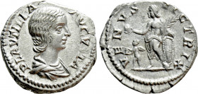 PLAUTILLA (Augusta, 202-205). Denarius. Rome