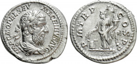 MACRINUS (217-218). Denarius. Rome