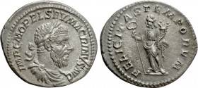 MACRINUS (217-218). Denarius. Rome