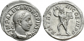 SEVERUS ALEXANDER (222-235). Denarius. Rome