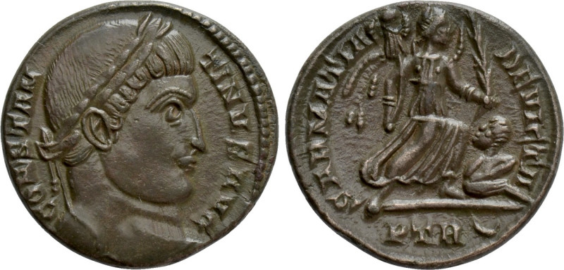 CONSTANTINE I 'THE GREAT' (307/10-337). Follis. Treveri. 

Obv: CONSTANTINVS A...